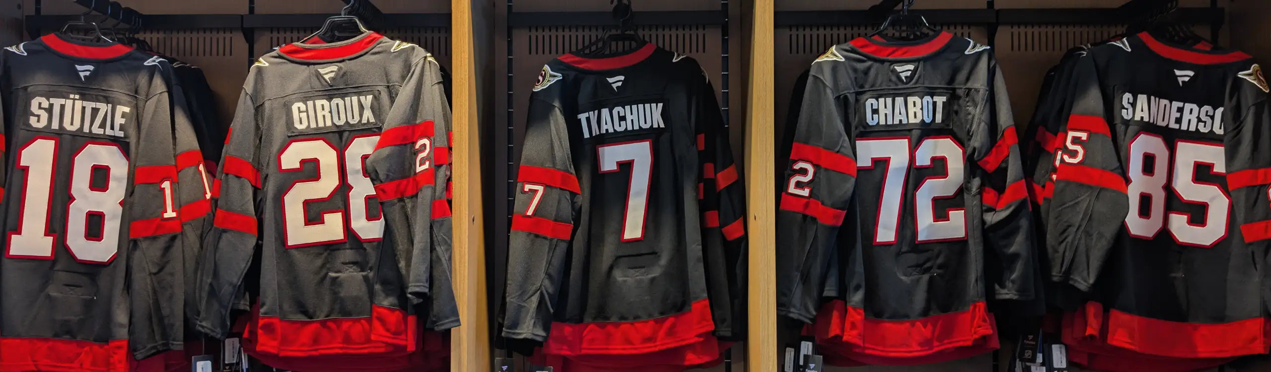 Ottawa Senators Game Used Equipment