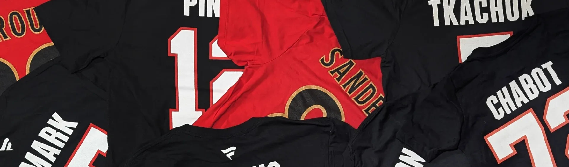 Ottawa Senators Name and Number T-Shirts