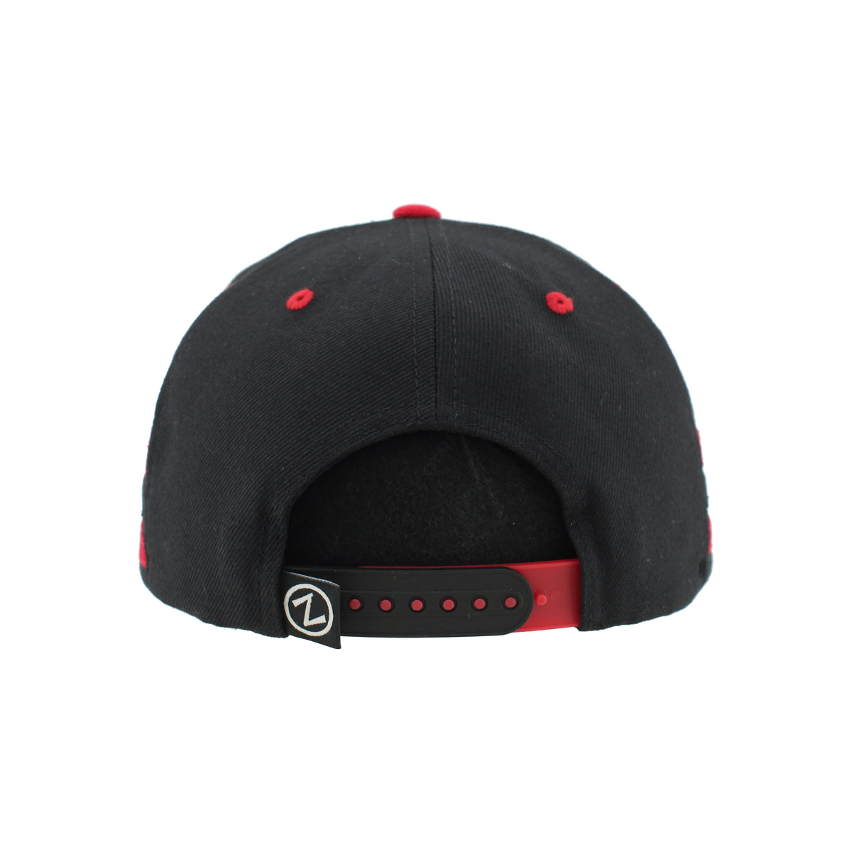 OTTAWA SENATORS LACER BLACK & RED FLATBRIM CAP