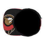 OTTAWA SENATORS LACER BLACK & RED FLATBRIM CAP