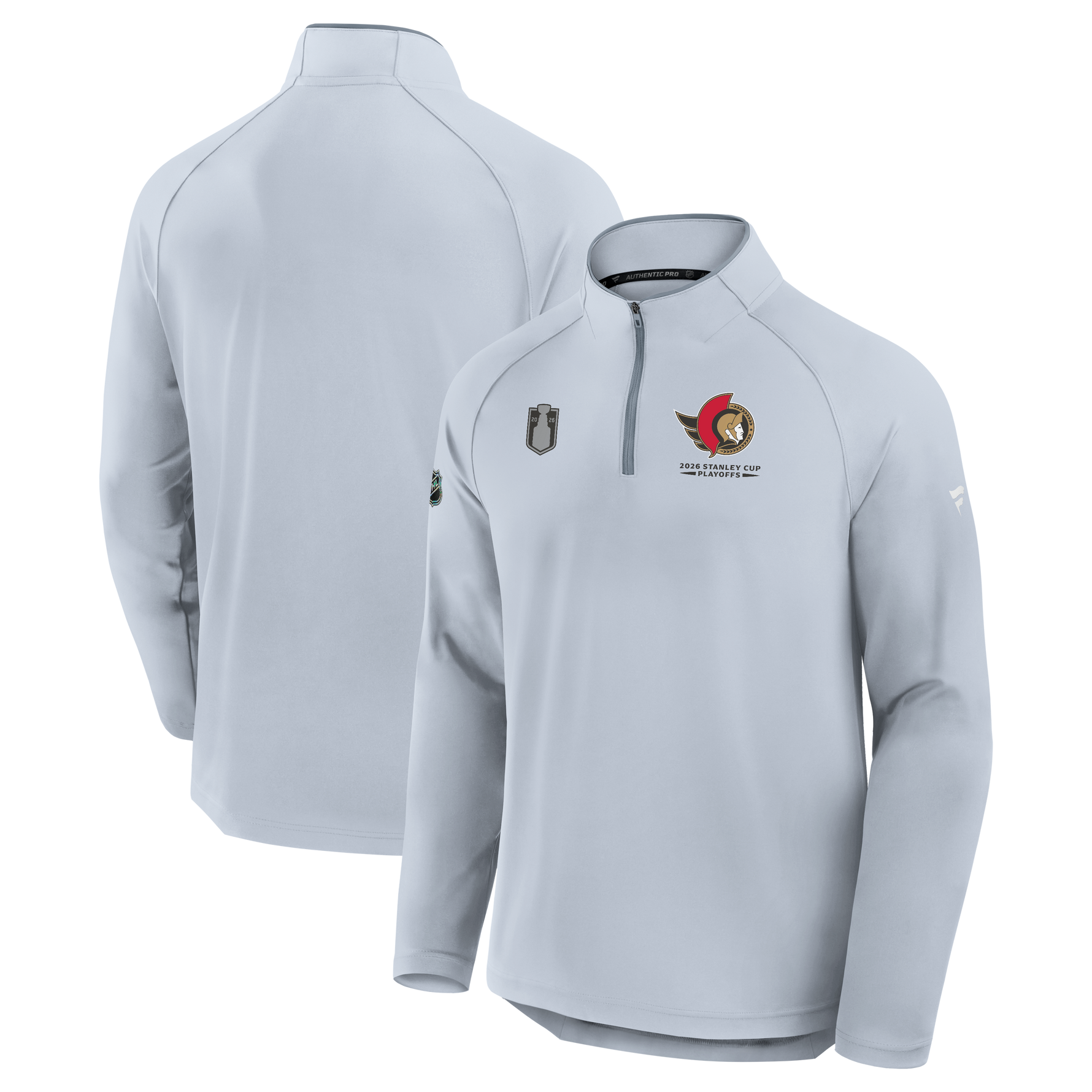 OTTAWA SENATORS 2026 STANLEY CUP PLAYOFFS 1/4 ZIP
