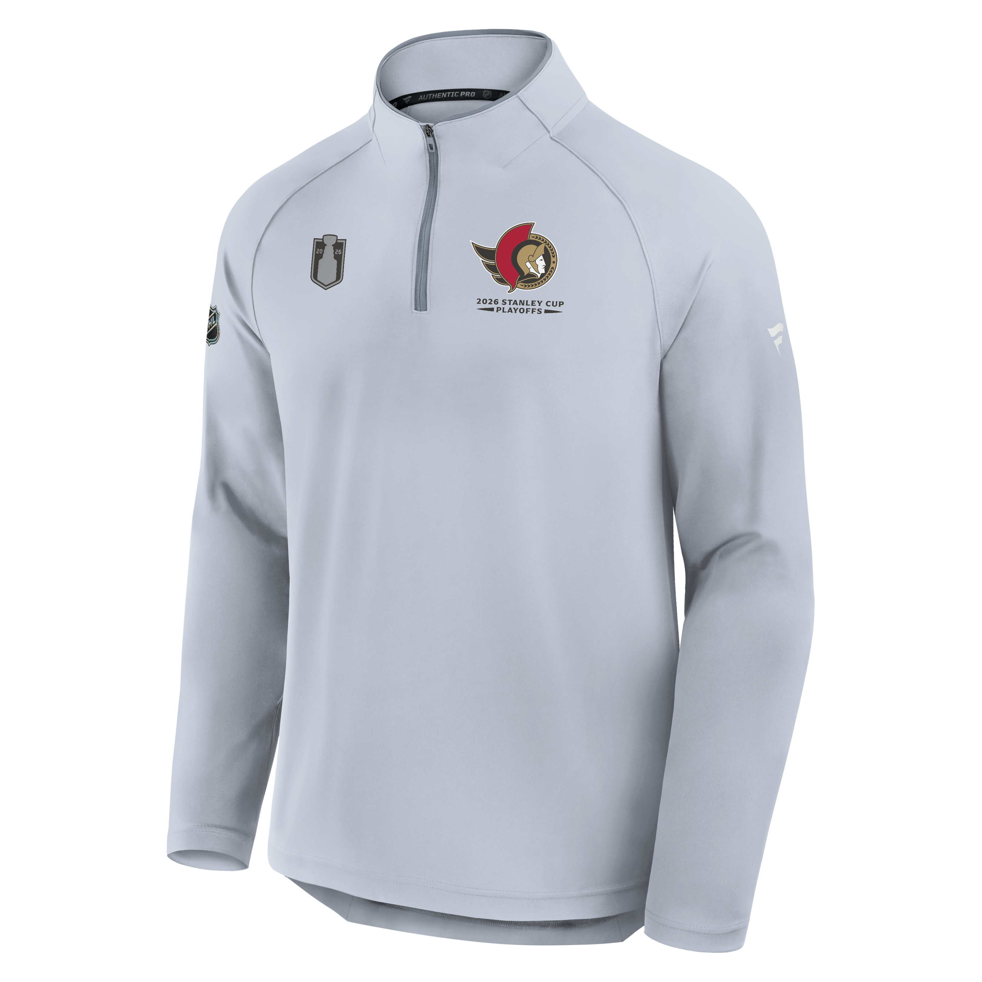 OTTAWA SENATORS 2026 STANLEY CUP PLAYOFFS 1/4 ZIP