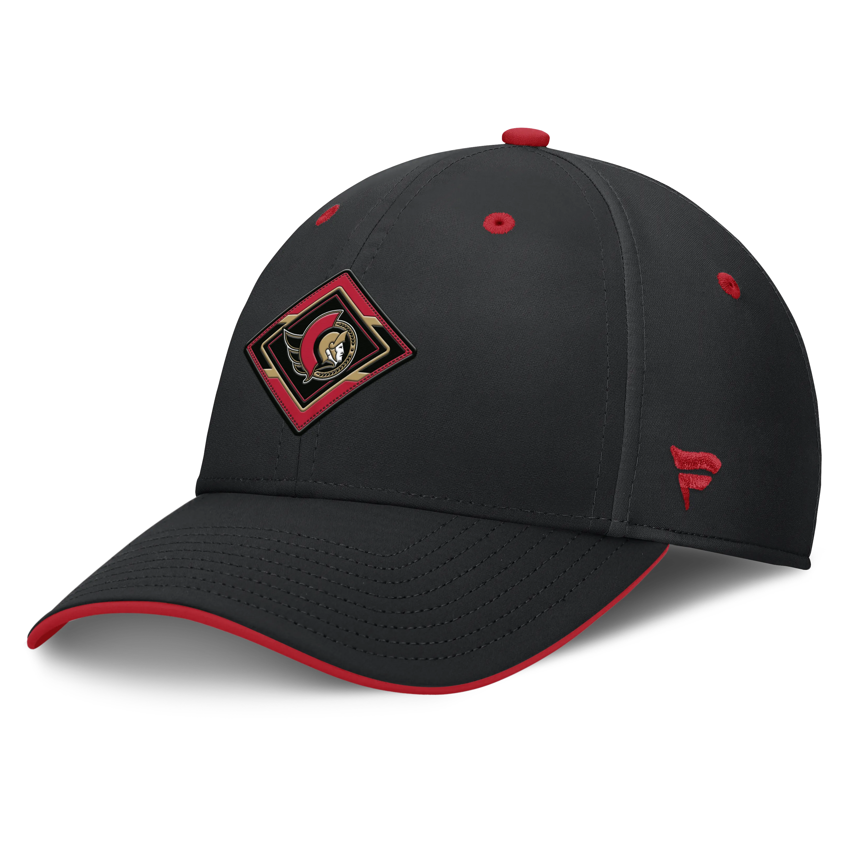 Authentic Pro Black Stretch Cap-Fanatics-OttawaTeamShop.ca