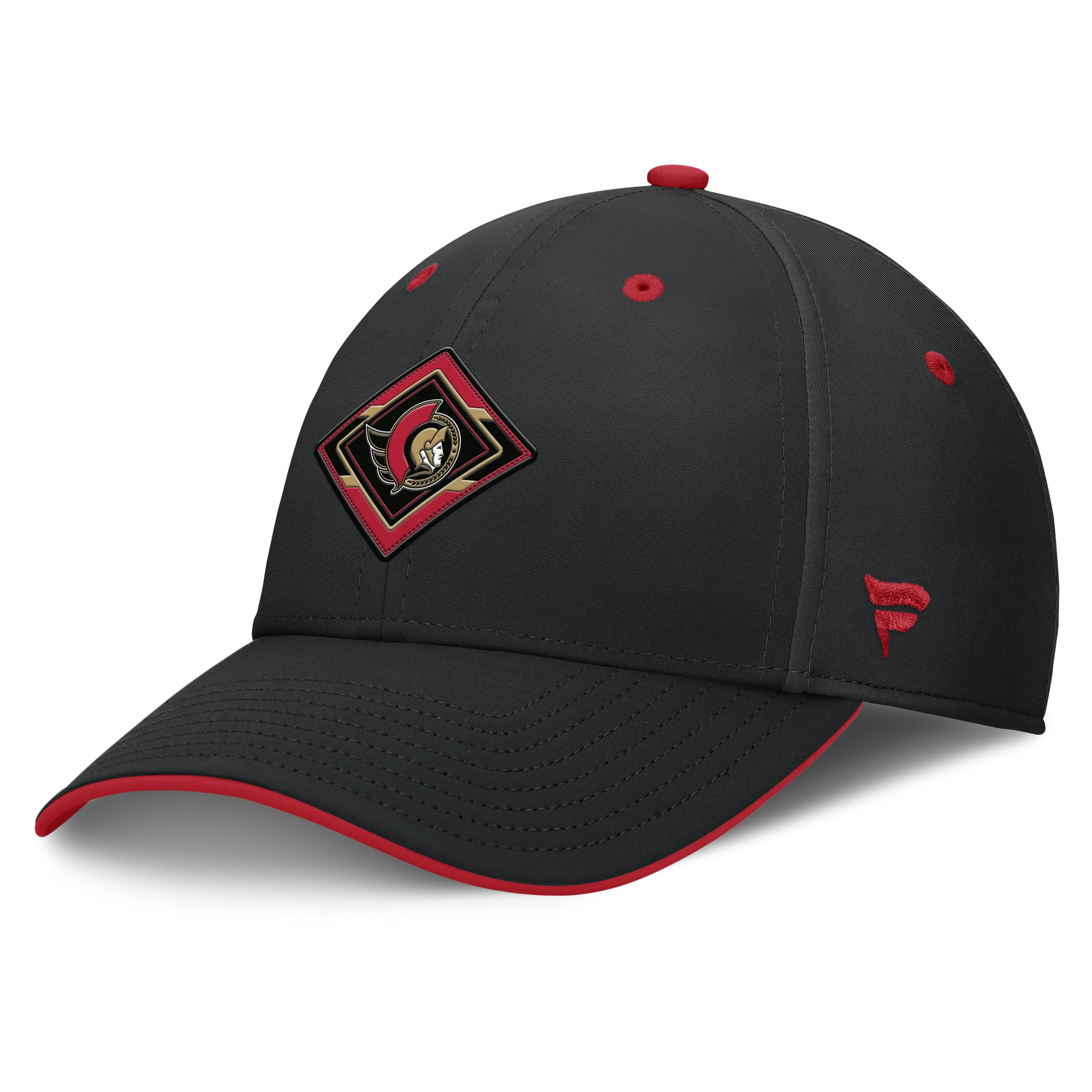 Authentic Pro Black Stretch Cap-Fanatics-OttawaTeamShop.ca