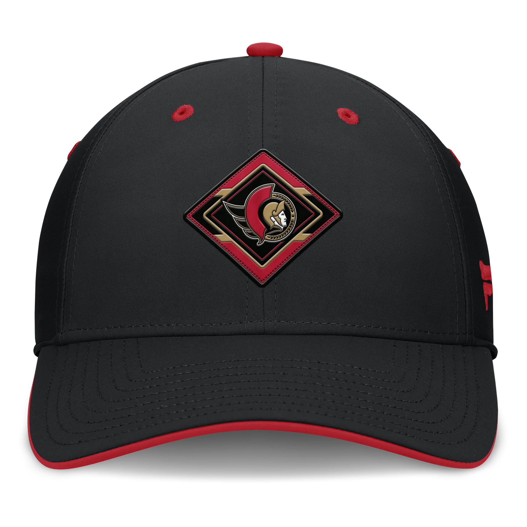 Authentic Pro Black Stretch Cap-Fanatics-OttawaTeamShop.ca