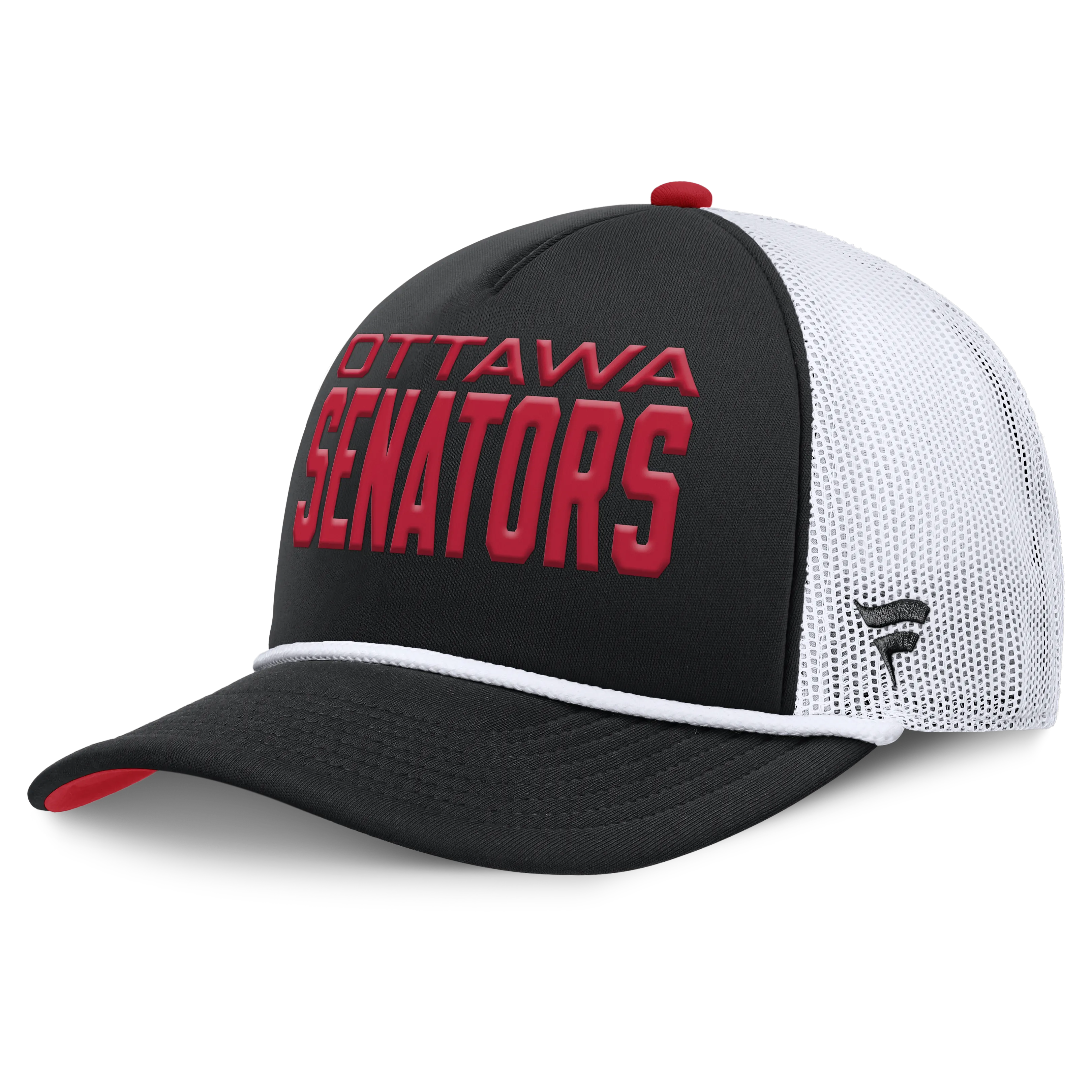 Authentic Pro Foam Ottawa Senators Mesh Back Cap-Fanatics-OttawaTeamShop.ca