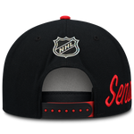 OTTAWA SENATORS AP PRO 2026 EMBOSSED FLATBRIM CAP