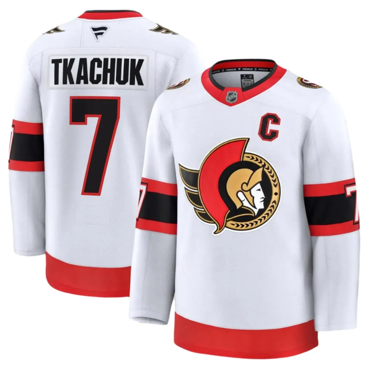 Tkachuk OTTAWA SENATORS Premium Fanatics Away Jersey