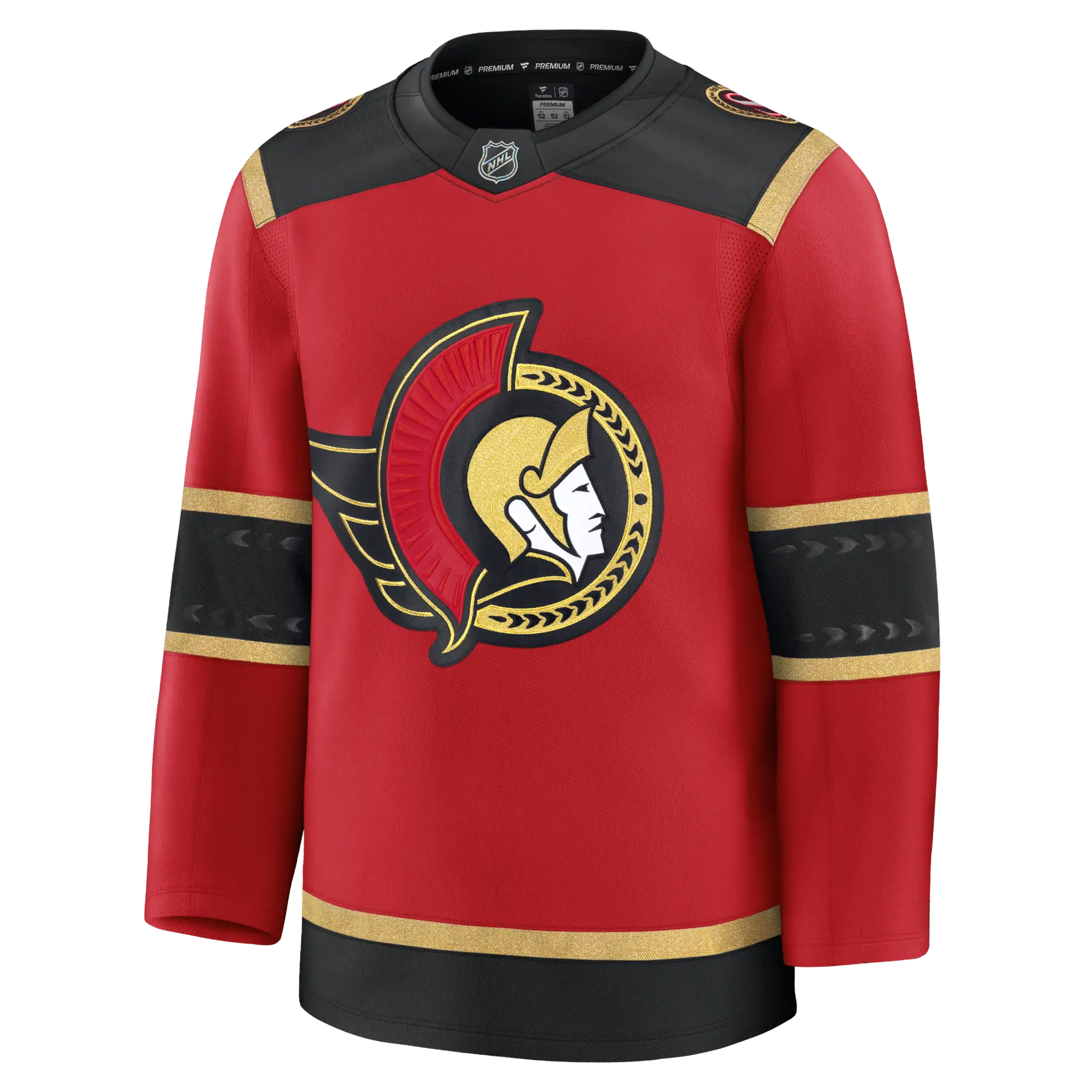 Ottawa Senators 2025 Alternate Jersey front view