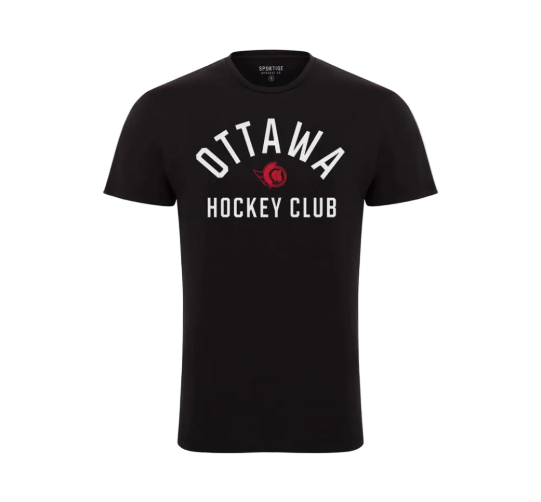 OTTAWA SENATORS BINGHAM JET BLACK TEE
