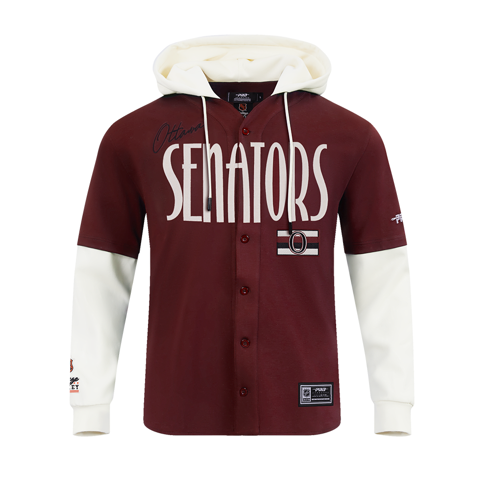 OTTAWA SENATORS ORIGINAL PLAYER BUTTON DOWN HOODIE