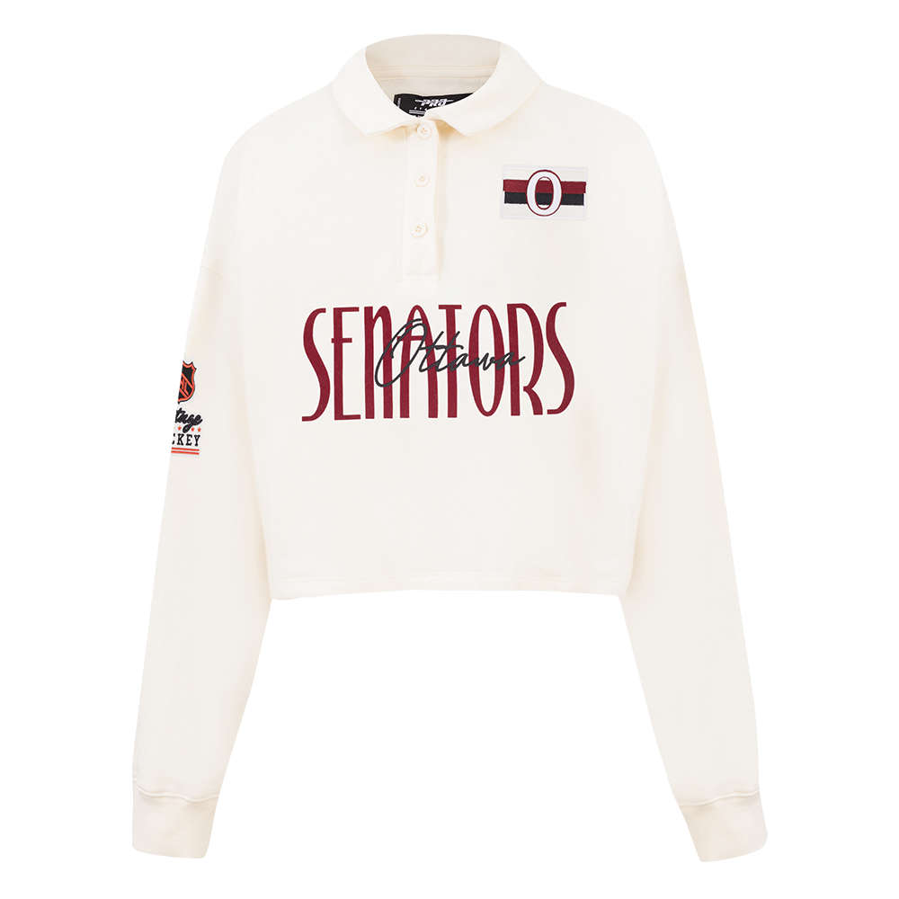 OTTAWA SENATORS WOMEN'S ORIGINAL PLAYER CROPPED POLO