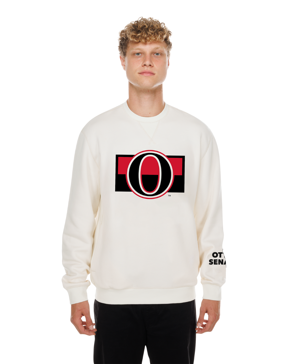 OTTAWA SENATORS O LOGO PULLOVER CREW