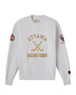 OTTAWA SENATORS OVO X SENS GREY CREWNECK
