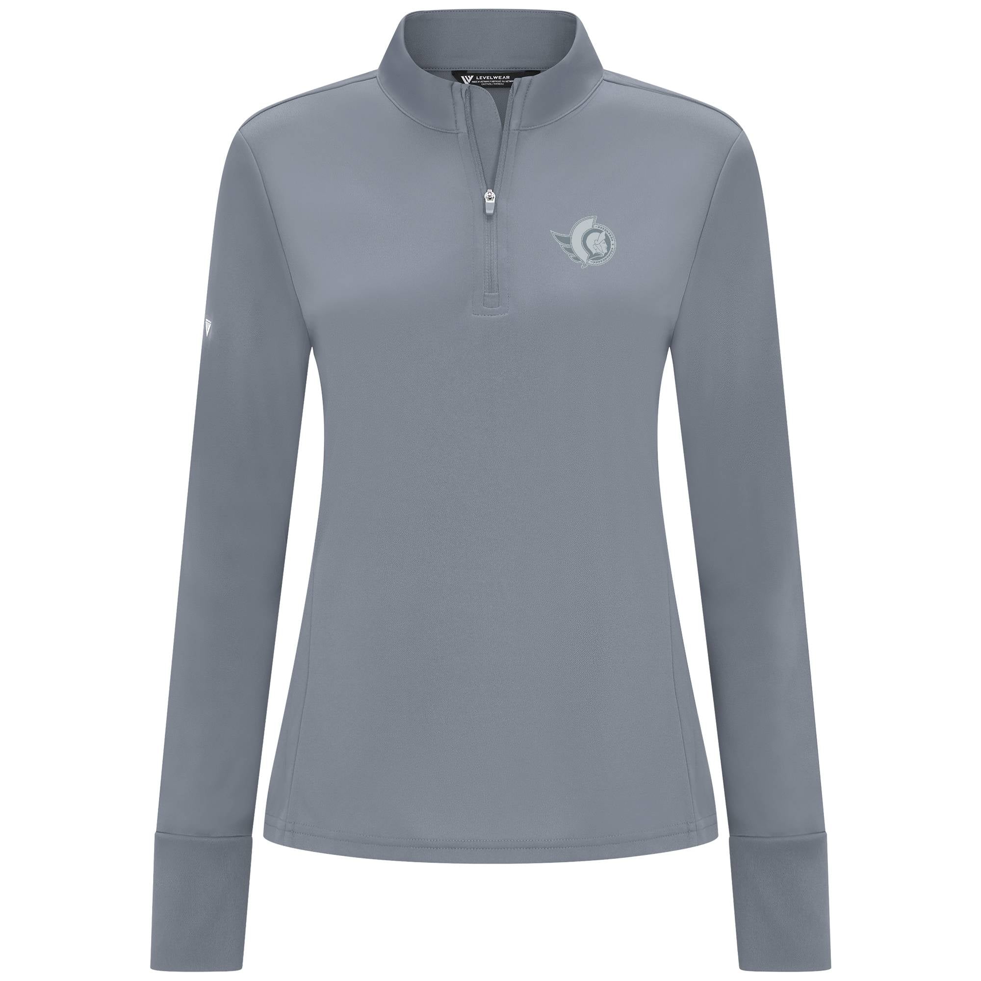 OTTAWA SENATORS WOMENS HERON 1/4 ZIP
