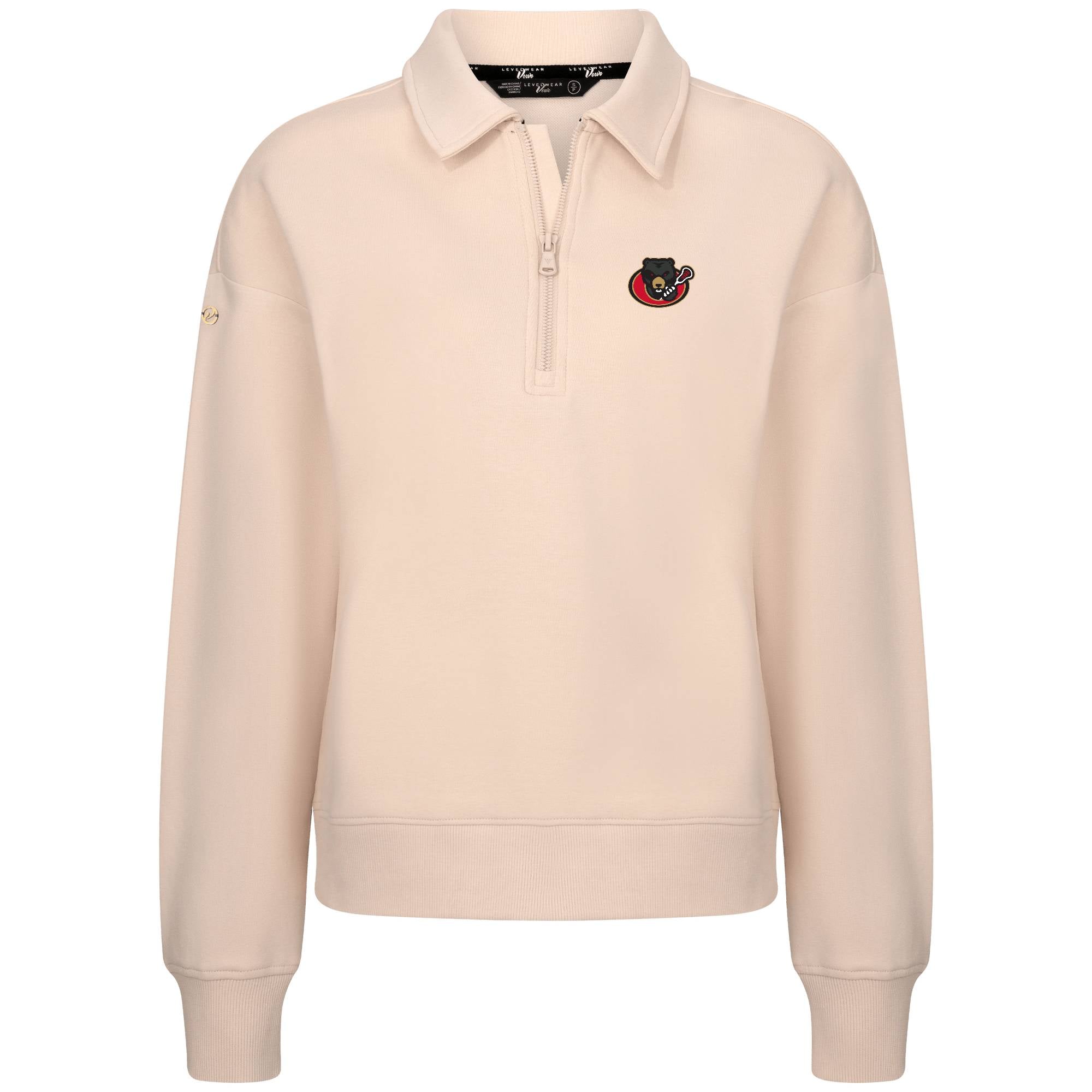 OTTAWA BLACK BEARS WOMEN'S CANMORE 1/4 ZIP SWEATER