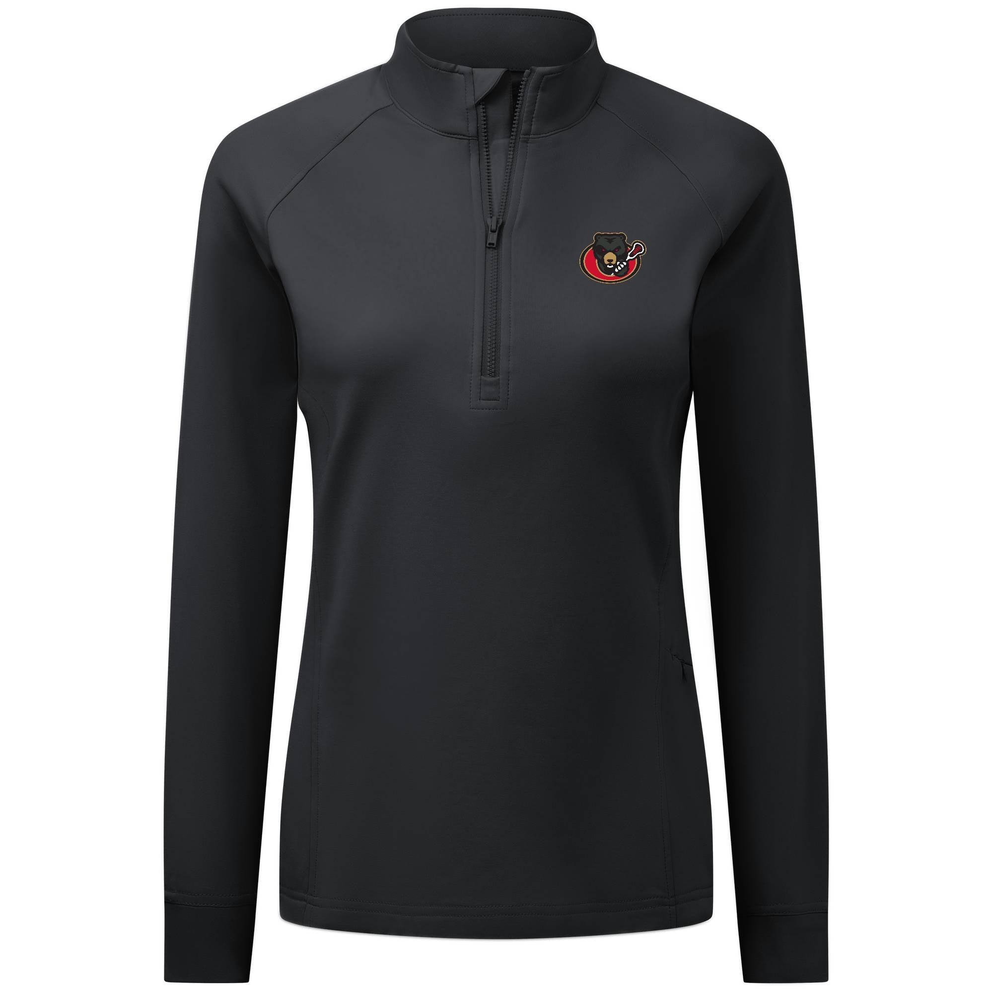 OTTAWA BLACK BEARS WOMEN'S ESSENCE BLACK QUARTER ZIP