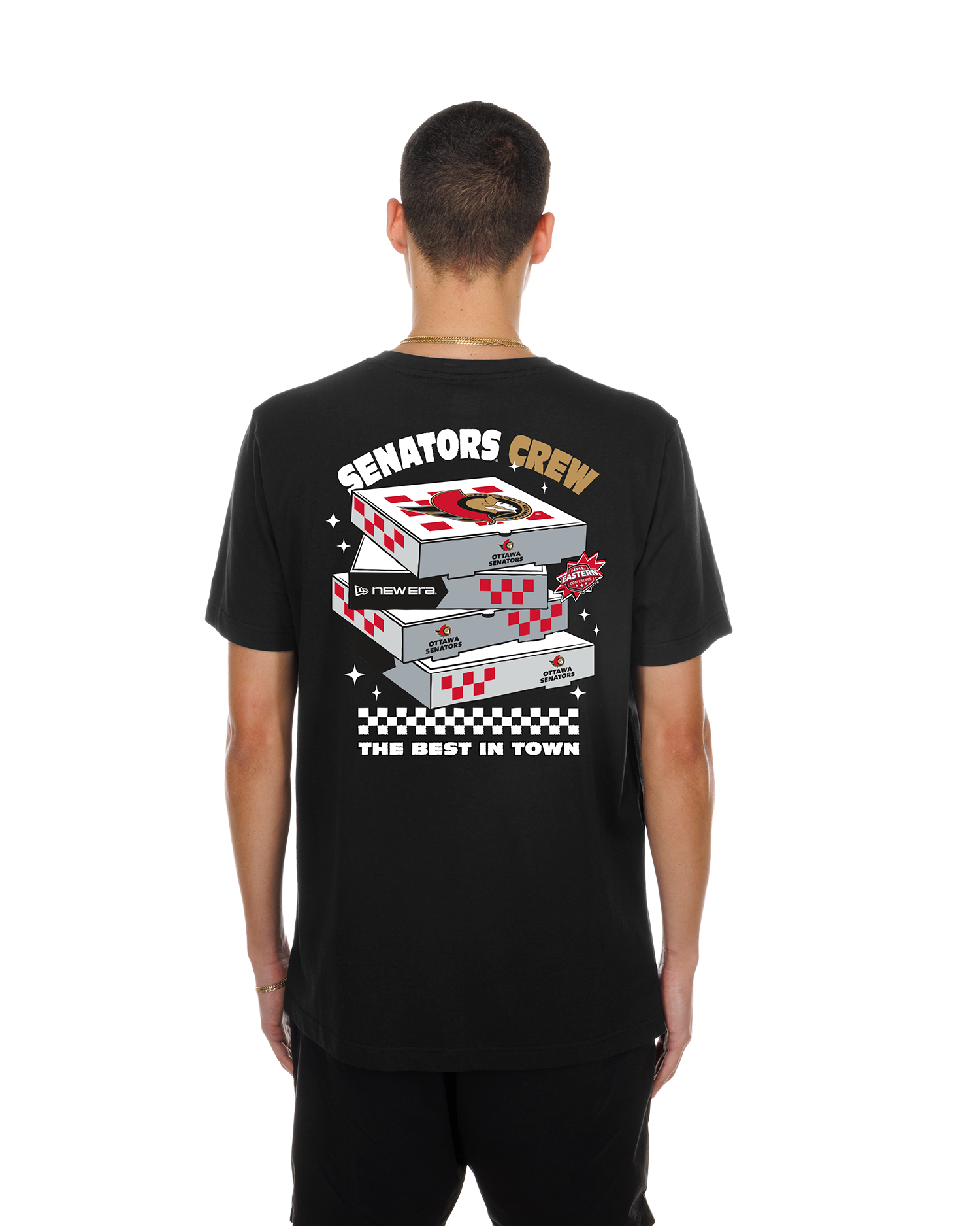 OTTAWA SENATORS CREW PIZZA BOX TEE