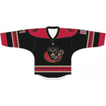 Youth Teat Ottawa Black Bears Home Replica Jersey