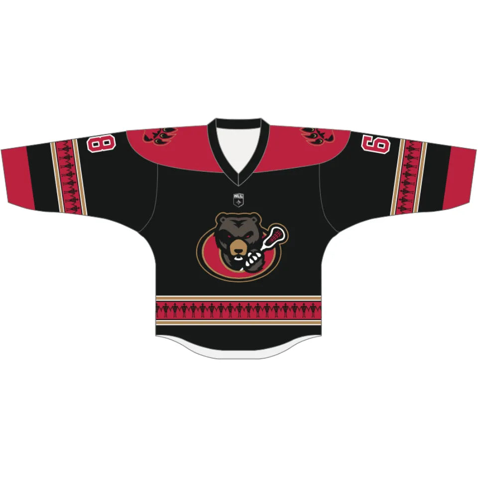 Sundown Ottawa Black Bears Home Replica Jersey