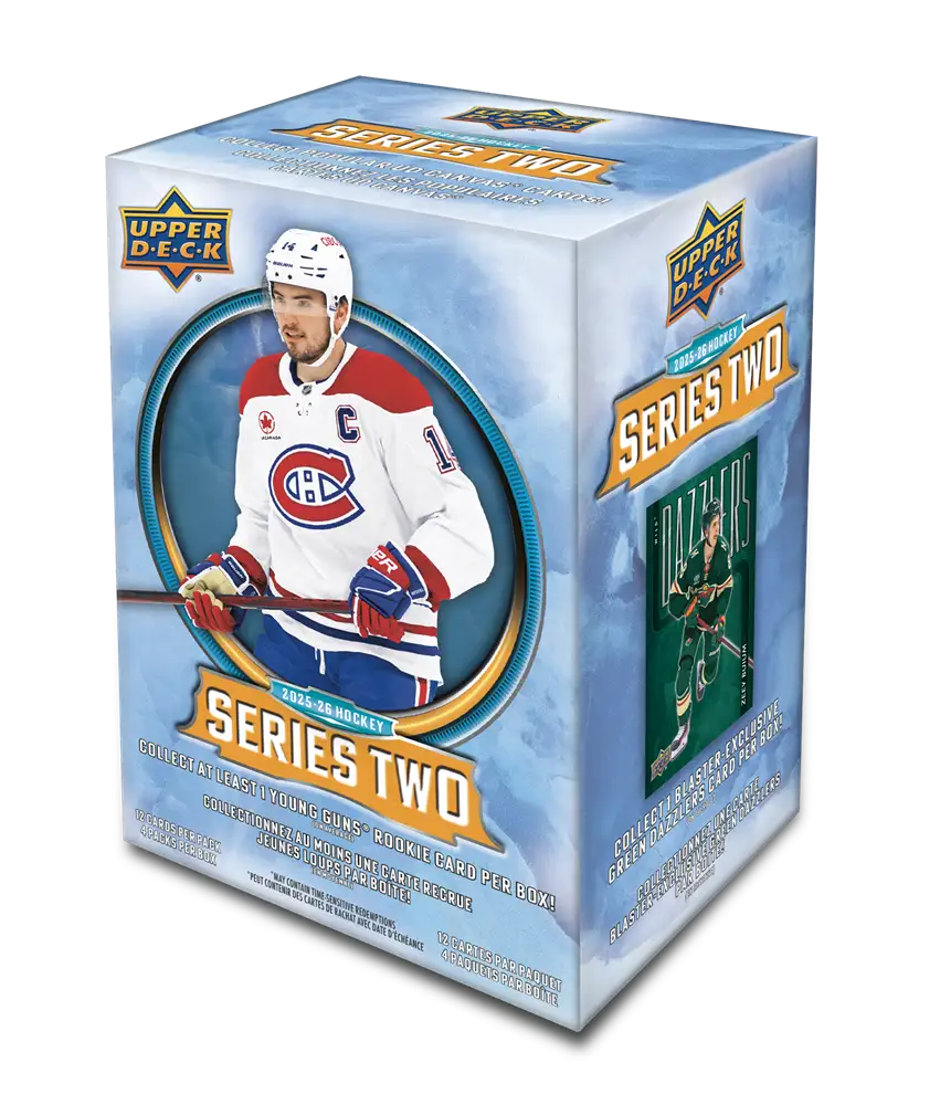 UPPER DECK 2025-26 SERIES 2 MASS BLASTER BOX