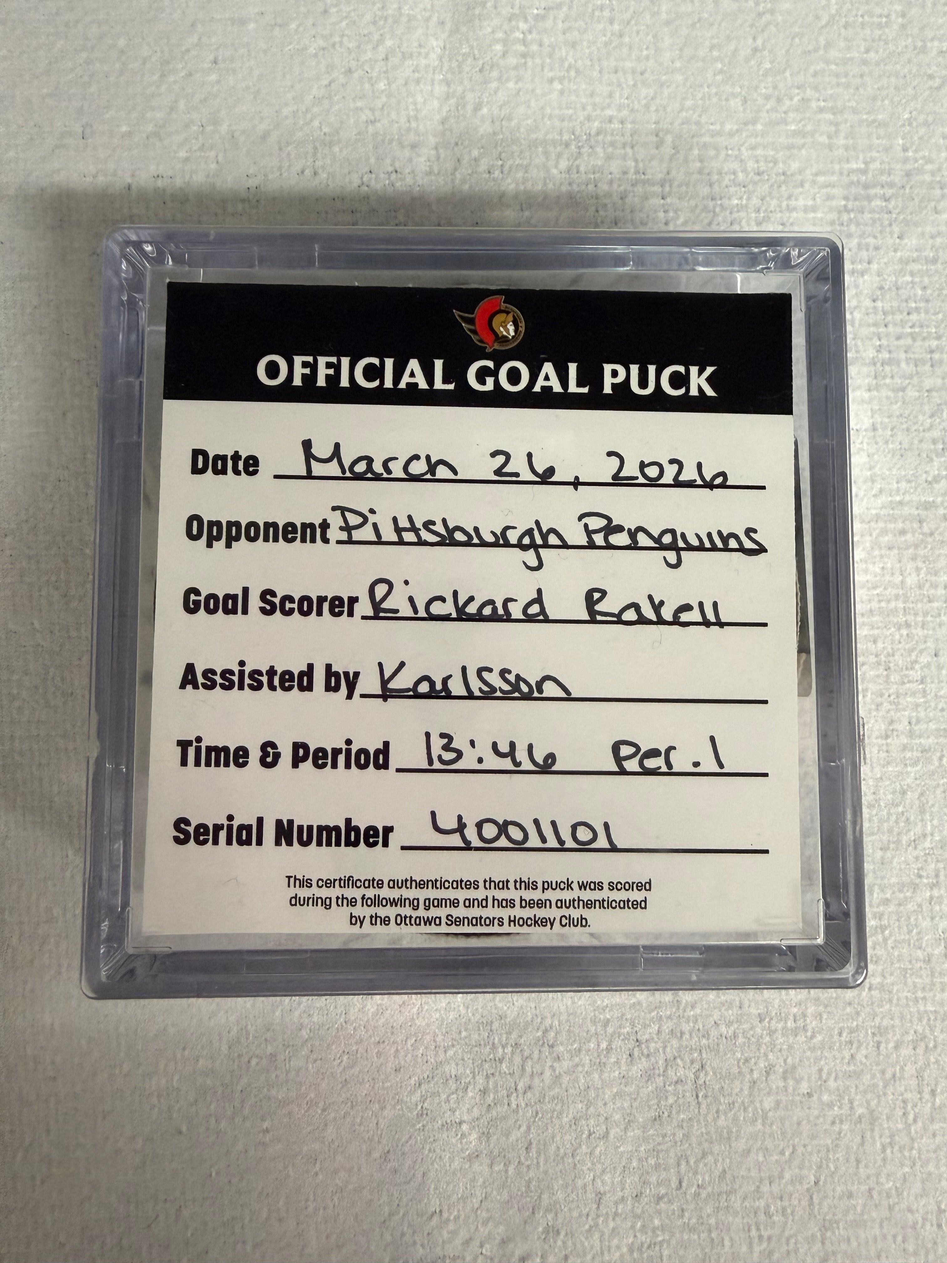 Mar 26 Rickard Rakell