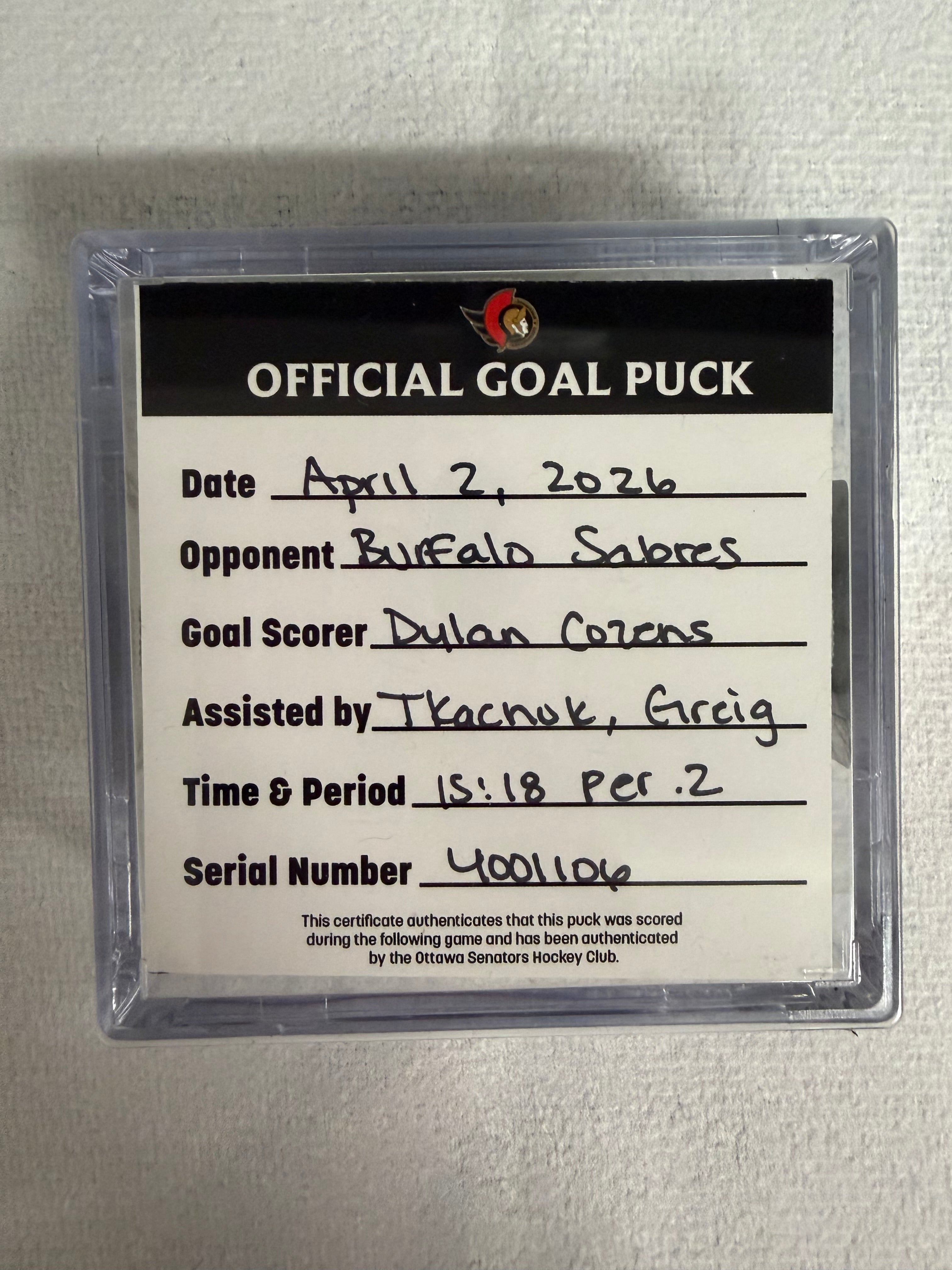 Apr 2 Dylan Cozens