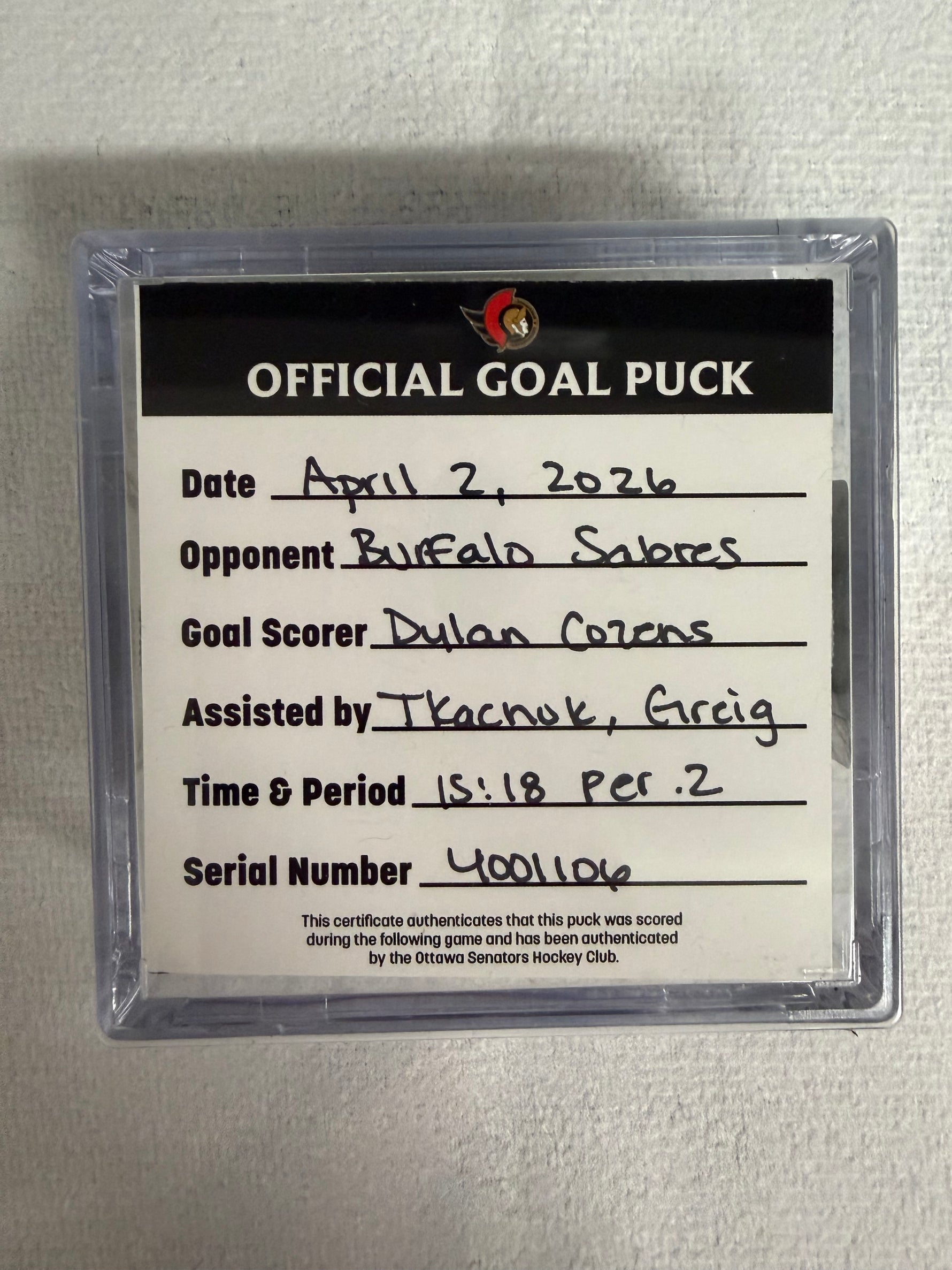 Apr 2 Dylan Cozens