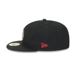 FITTED BLACK 5950 FLATBRIM-New Era-OttawaTeamShop.ca