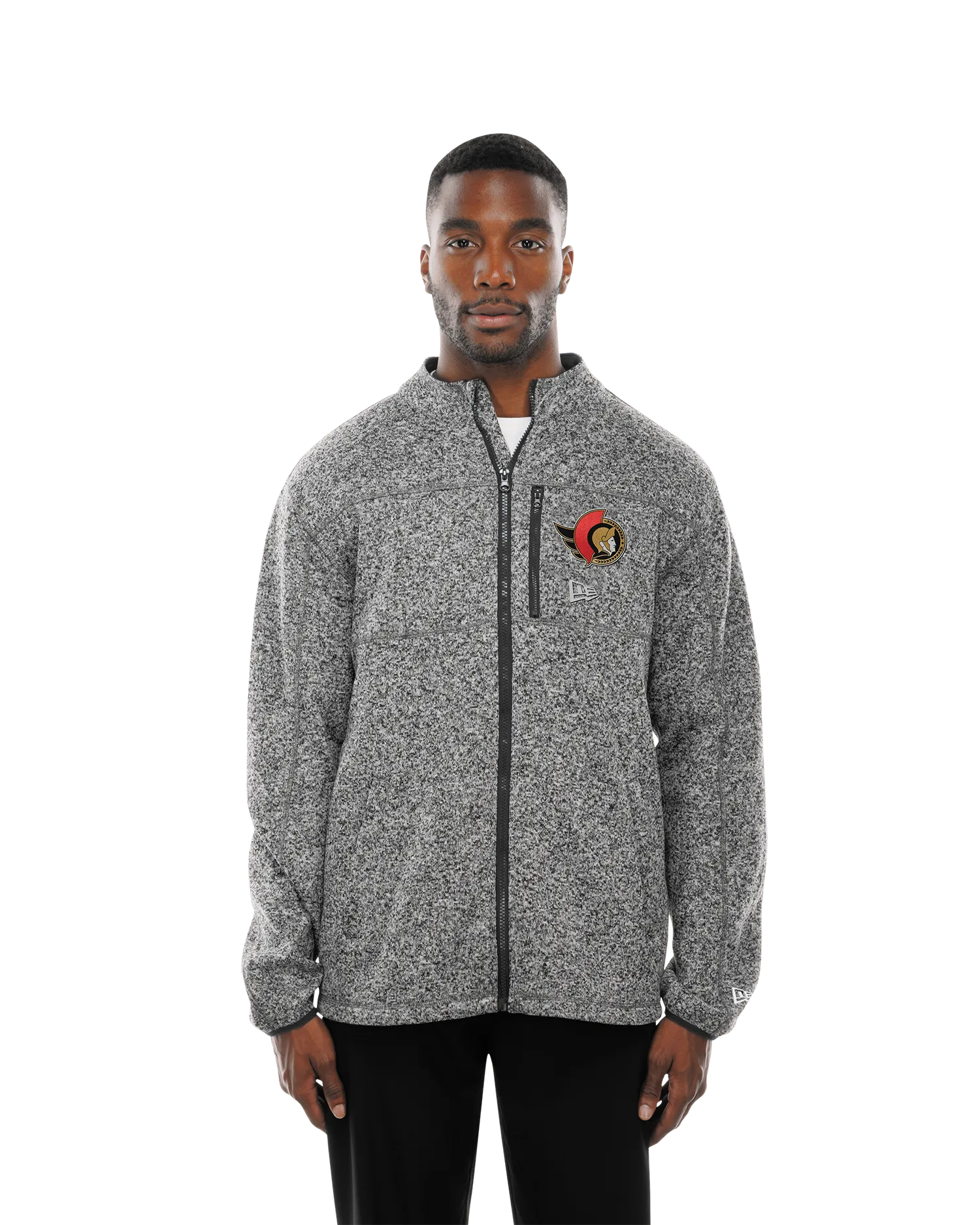 Ottawa Senators Logo Essential Full Zip Jacket