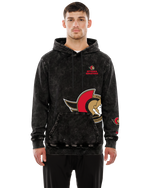 OTTAWA SENATORS ACID WASH PULLOVER HOODIE