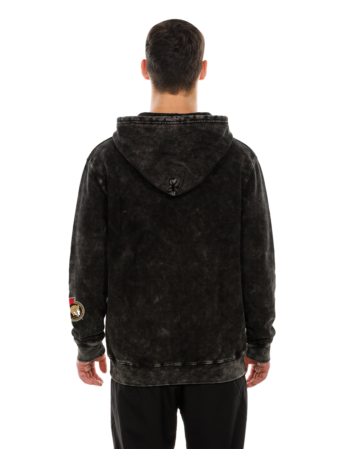 OTTAWA SENATORS ACID WASH PULLOVER HOODIE