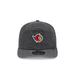 OTTAWA SENATORS BLACK 19TWENTY MICRO LOGO ADJUSTABLE CAP