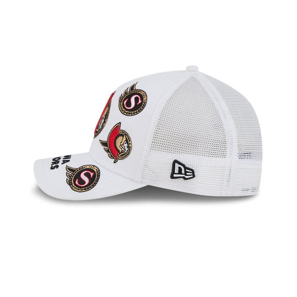 OTTAWA SENATORS ALL OVER LOGO 9FORTY M-CROWN ADJUSTABLE CAP