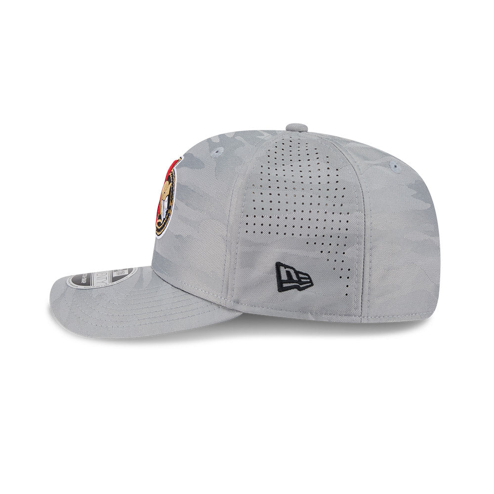 OTTAWA SENATORS 9SEVENTY STRETCH SNAP GREY CAMO STRETCH CAP