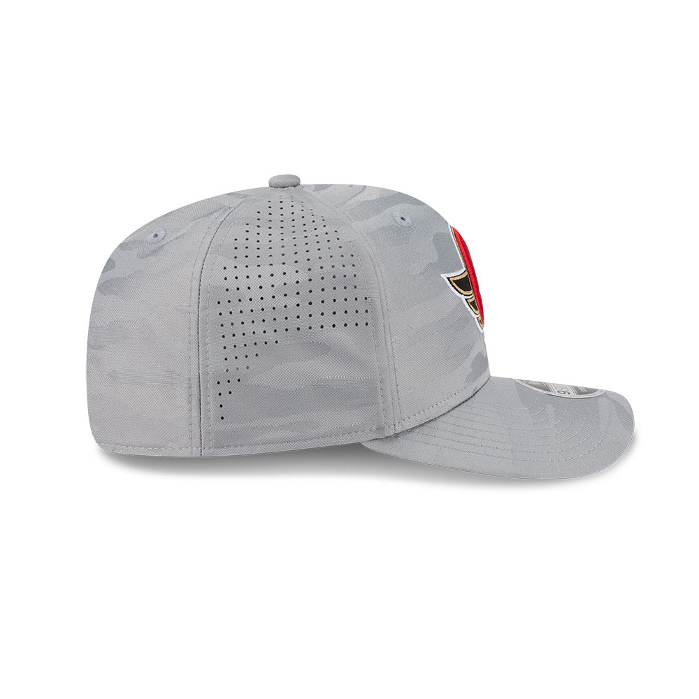 OTTAWA SENATORS 9SEVENTY STRETCH SNAP GREY CAMO STRETCH CAP