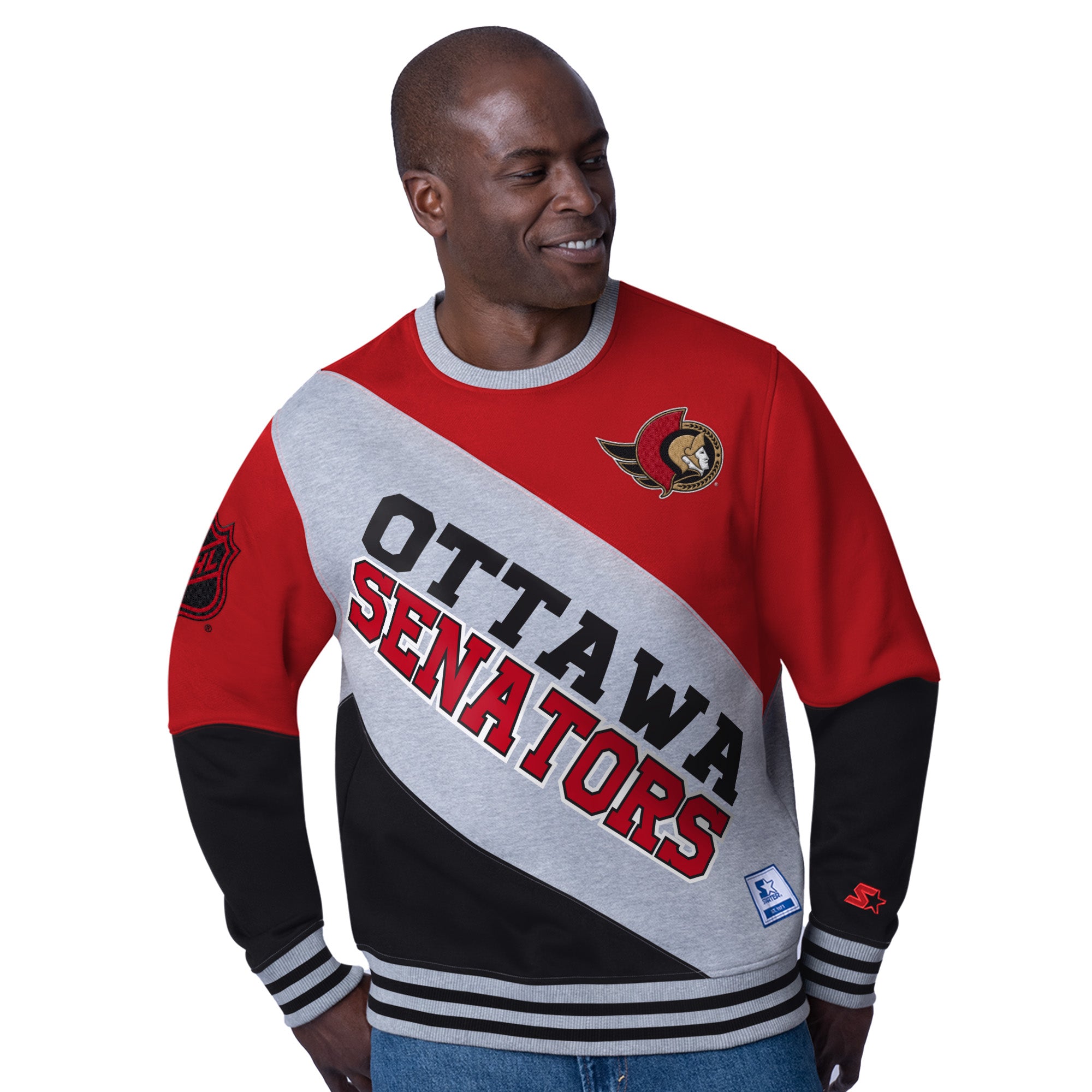 OTTAWA SENATORS Safety Colour Block Crew