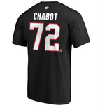 Ottawa Senators Chabot Home Name and Number Tee