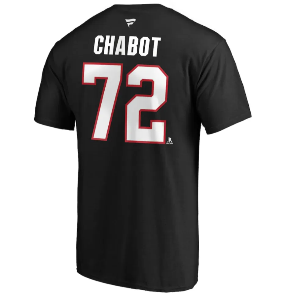 Ottawa Senators Chabot Home Name and Number Tee