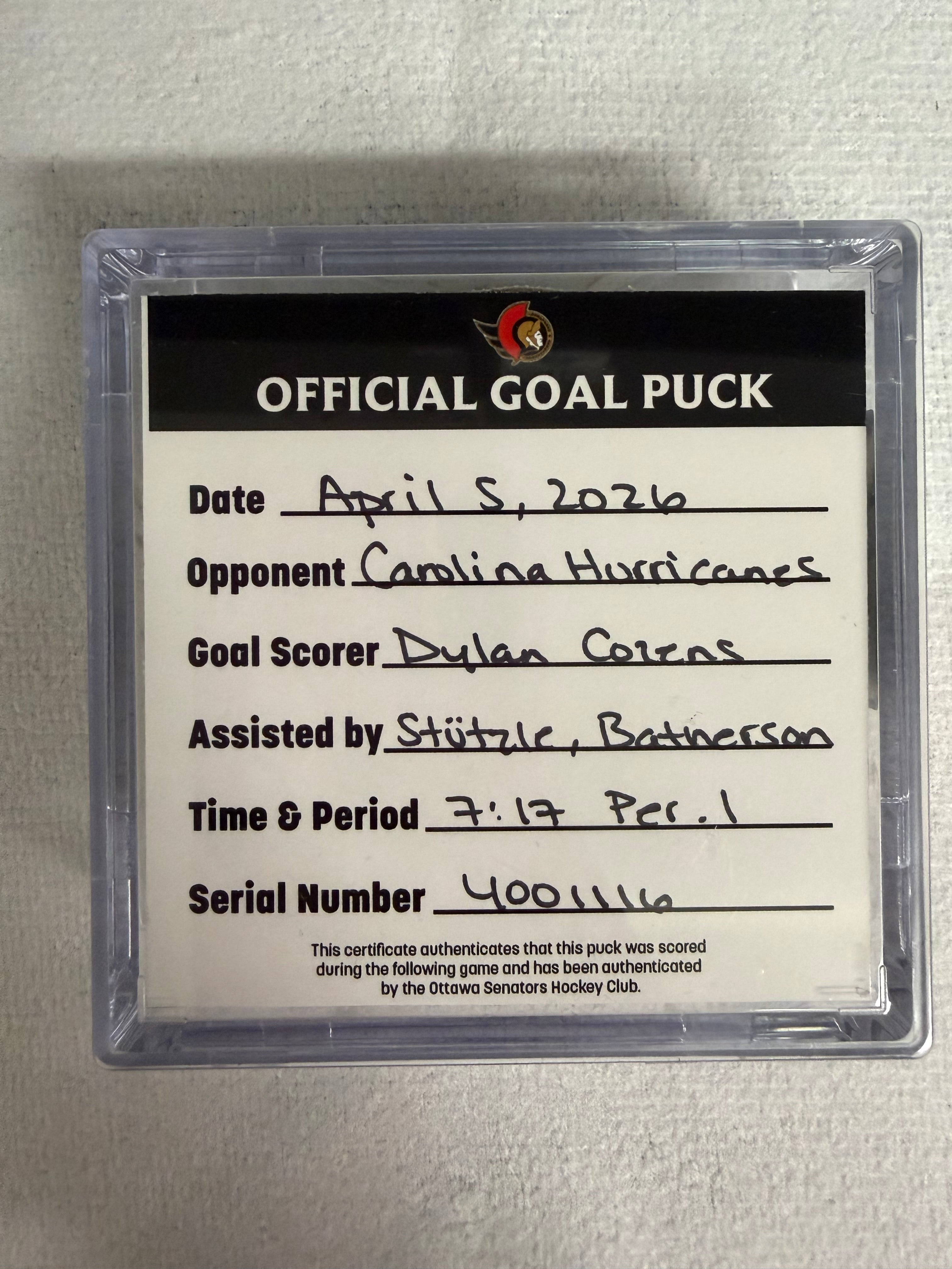 Apr 5 Dylan Cozens
