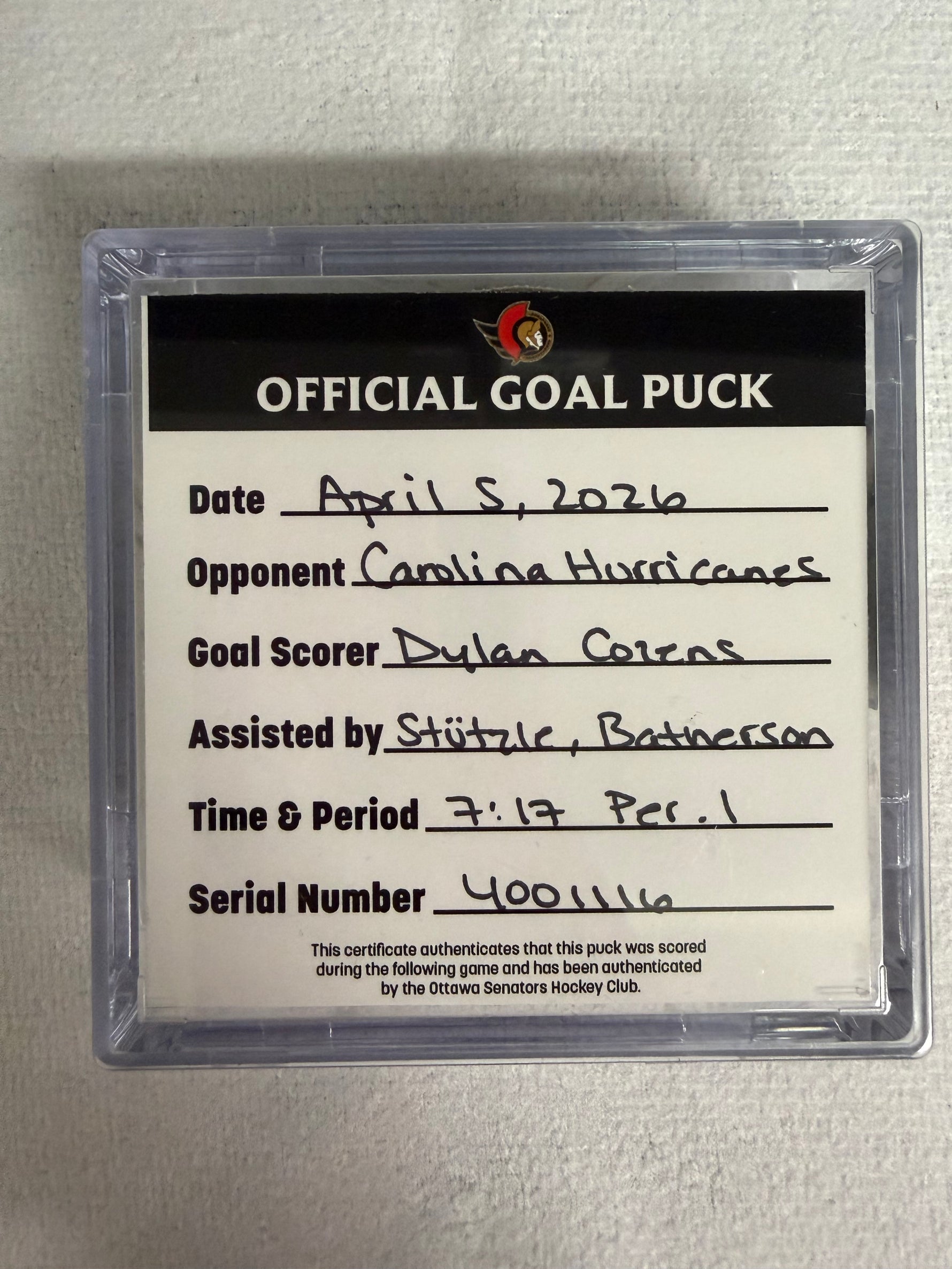 Apr 5 Dylan Cozens