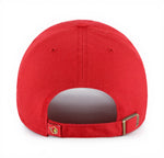 Full Colour Logo Red Clean Up Cap-47 Brand-OttawaTeamShop.ca