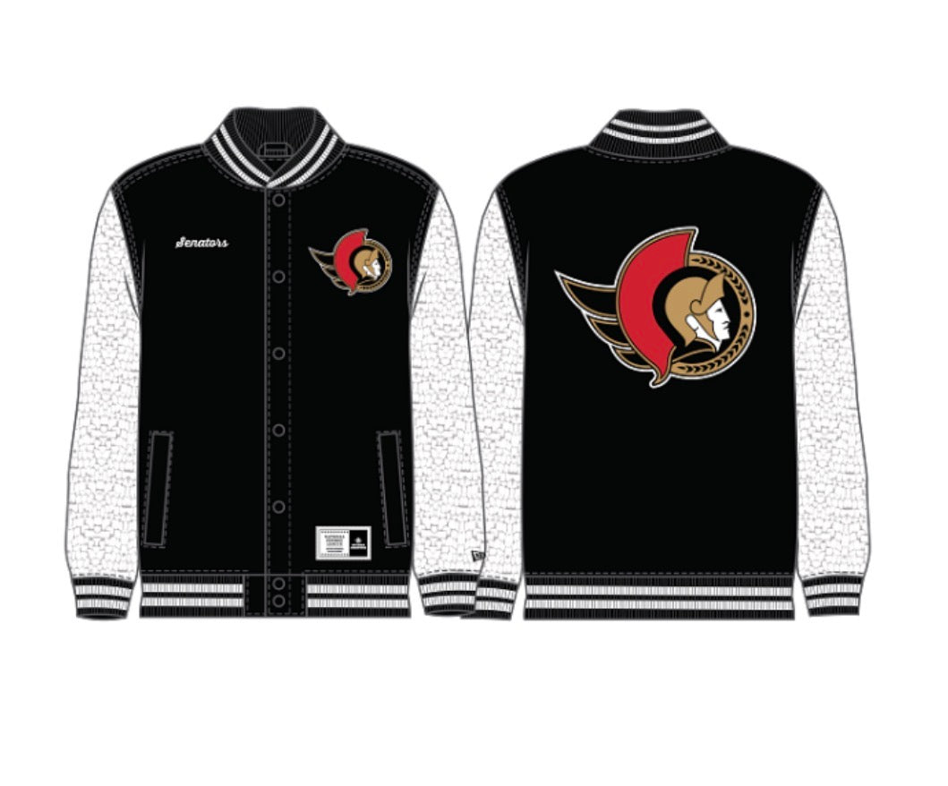 OTTAWA SENATORS TWO TONE VARSITY JACKET
