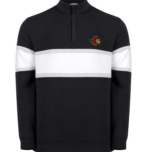 OTTAWA SENATORS OWEN 1/4 ZIP SWEATER
