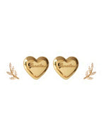 OTTAWA SENATORS GOLD EARRING STUD PACK