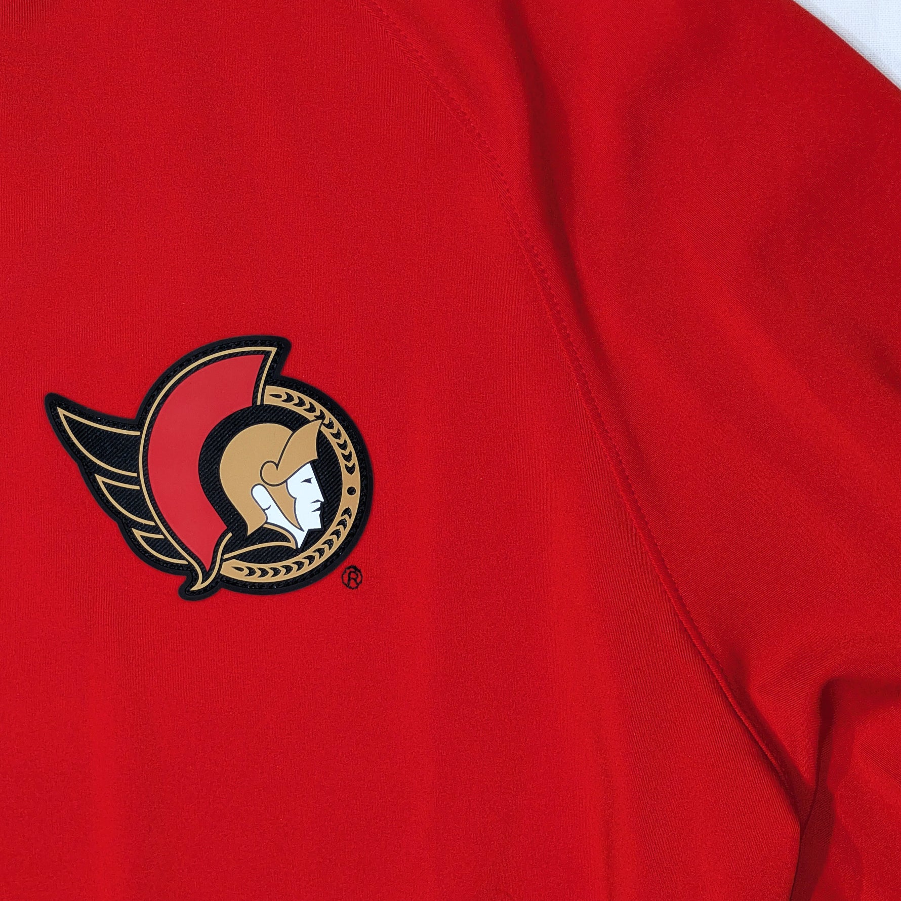 OTTAWA SENATORS AUTHENTIC PRO ALTERNATE POLY FLEECE 1/4 ZIP