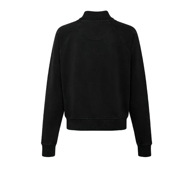 OTTAWA SENATORS WOMEN'S ASHLYN JET BLACK CREW SWEATER