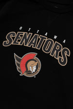 OTTAWA SENATORS TODDLER BLACK FRENCH TERRY CREW