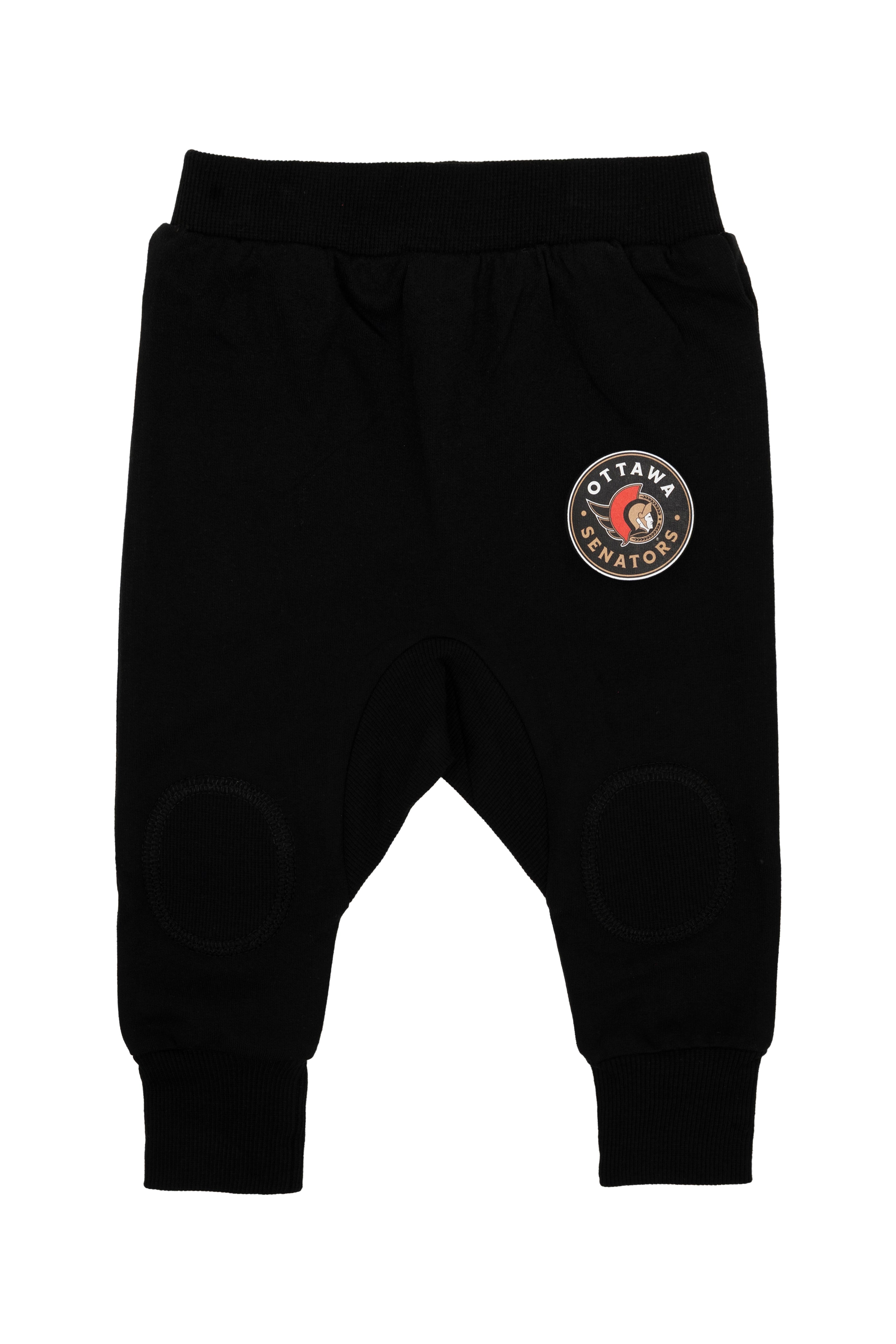 OTTAWA SENATORS INFANT BLACK FRENCH TERRY PANTS