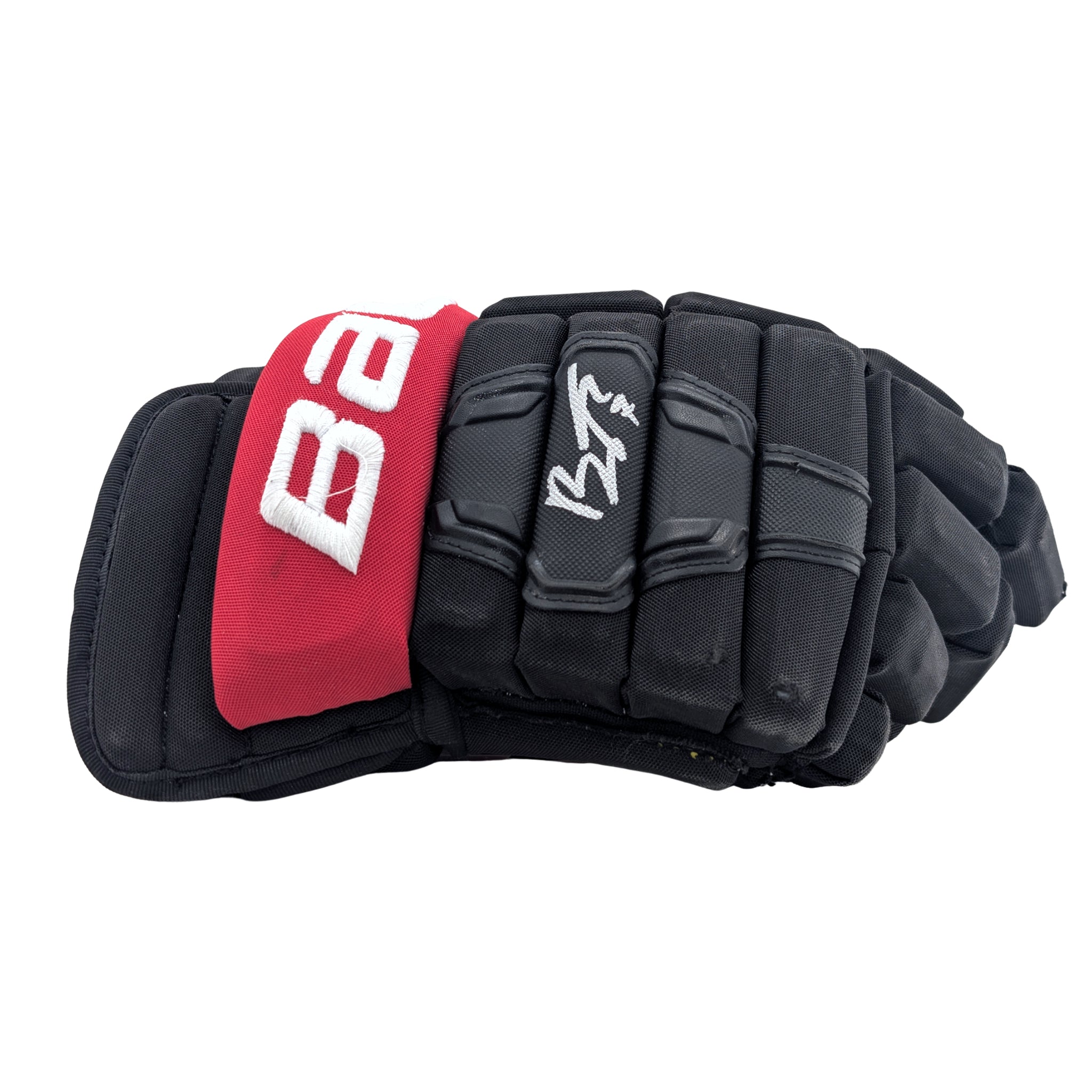 Brady Tkachuk signed hockey glove #3